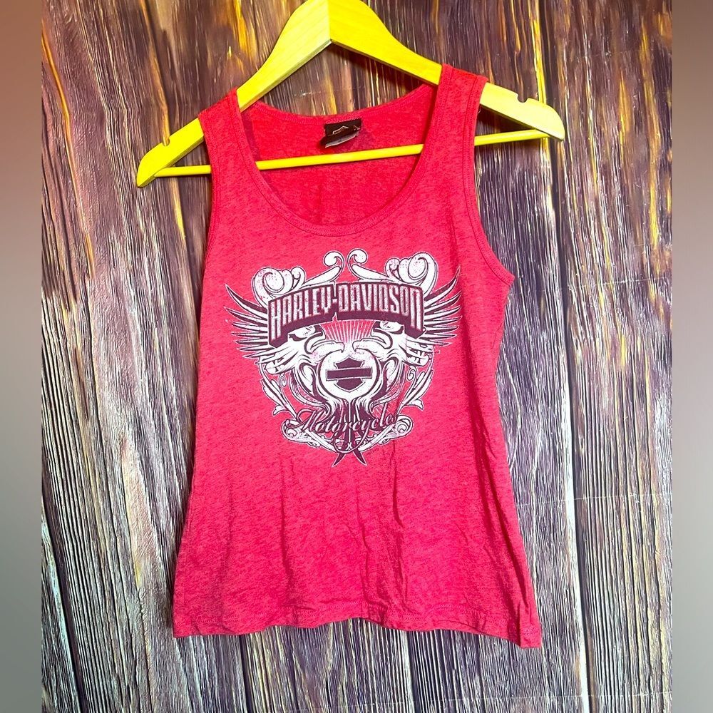 Harley Davidson Y2K Women’s Medium Red Tank Top.